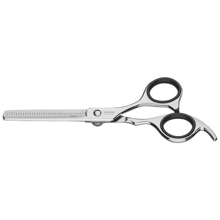 Tesoura para Cabelo Tramontina em Aço Inox com Fio Desbaste e Apoio Fixo para Dedo 6