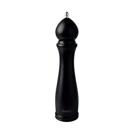 Moedor de Pimenta e Sal Tramontina Churrasco Black em Cerâmica com Recipiente de Madeira 10
