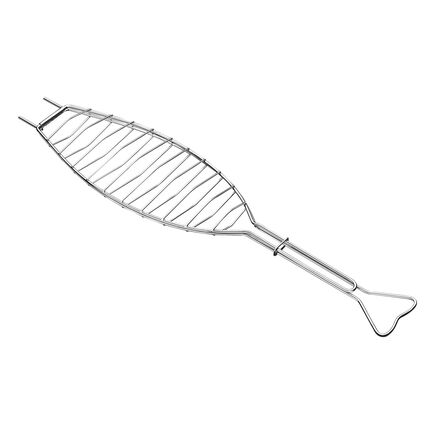 Grelha Tramontina Churrasco em Aço Inox 66 x 16 cm