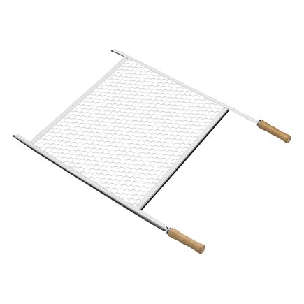 Grelha Tramontina Churrasco em Aço Inox 83 x 47 cm