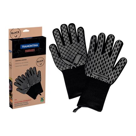 Luva Tramontina Churrasco Black 02 Peças