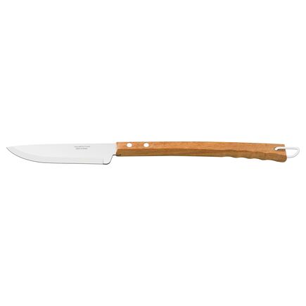 Faca Trinchante Tramontina Churrasco com Lâmina em Aço Inox e Cabo de Madeira 8 52,6cm