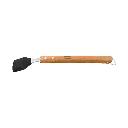 Pincel Tramontina Churrasco com Lâmina em Aço Inox e Cabo de Madeira 44,2 cm