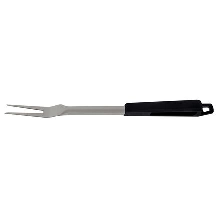 Garfo Trinchante Tramontina Churrasco Black com Lâmina em Aço Inox e Cabo de Polipropileno Preto