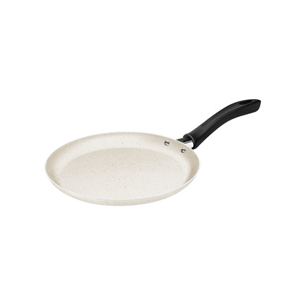 Panquequeira Tramontina Linz em Alumínio com Revestimento Interno Antiaderente Starflon Max 22 cm 0,6 L Bege