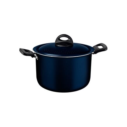 Espagueteira Tramontina Ravena em Alumínio com Revestimento Interno Antiaderente Starflon Max 22 cm 5,7 L