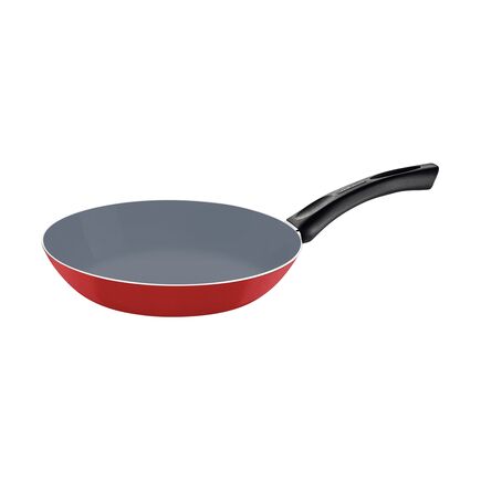 Frigideira Tramontina em Alumínio com Revestimento Interno Cerâmico e Externo Siliconado Vermelho 26 cm 1,8 L