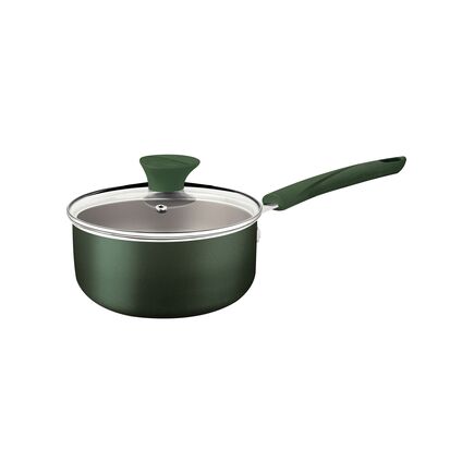Panela Tramontina LYF em Alumínio com Revestimento Interno e Externo em Antiaderente Starflon Max Verde Natureza 16 cm 1,5 L