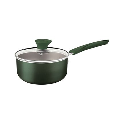 Panela Tramontina LYF em Alumínio com Revestimento Interno e Externo em Antiaderente Starflon Max Verde Natureza 18 cm 2,1 L