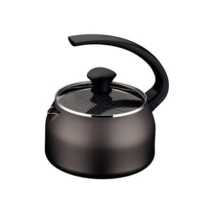 Chaleira Tramontina em Alumínio com Revestimento Interno e Externo Antiaderente Starflon Max Chumbo 1,9 L