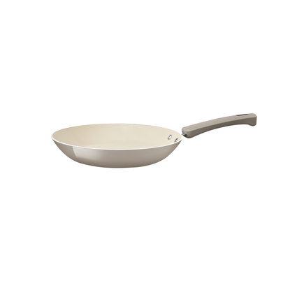 Frigideira Tramontina Veronese em Alumínio Reciclado com Revestimento Interno Cerâmico e Externo Siliconado Bege Mineral 20 cm 0,8 L
