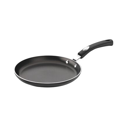 Panquequeira Tramontina Mônaco Induction em Alumínio com Revestimento Interno e Externo Antiaderente Starflon Premium Preto 22 cm 0,8 L