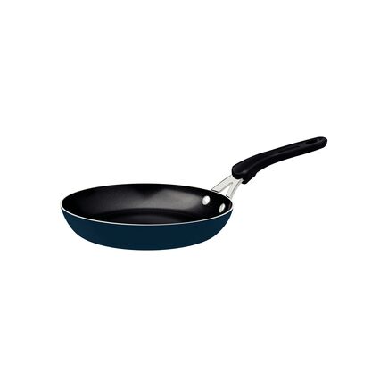 Frigideira Tramontina Tunis em Alumínio com Revestimento Interno Cerâmico e Externo Siliconado Azul Mediterrâneo 24 cm 1,6 L