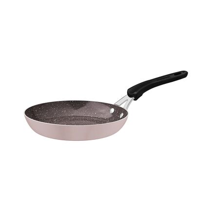 Frigideira Tramontina Tunis em Alumínio com Revestimento Interno Cerâmico e Externo Siliconado Rosa Trufado 28 cm 2,3 L