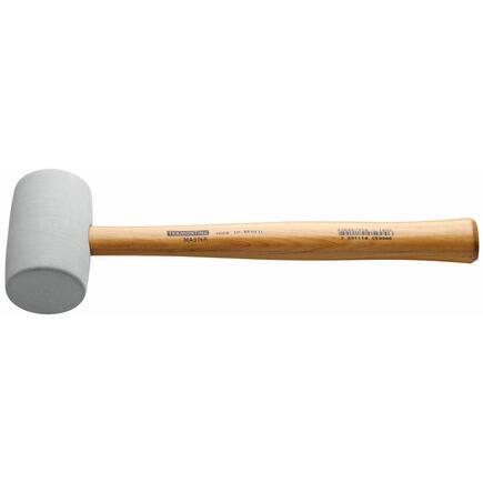 Martelo de Borracha 225 g Tramontina MASTER com Cabo de Madeira Modelo Americano