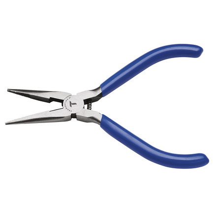 Alicate Meia Cana 5 Tramontina Basic em Aço Especial com Empunhadura em PVC Azul