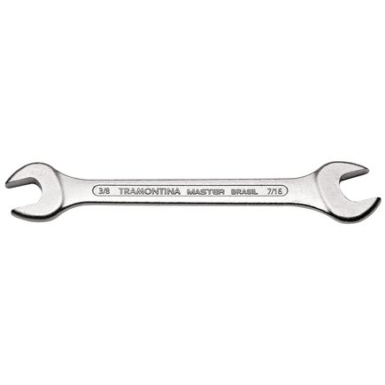 Chave Fixa 3/8x7/16 Tramontina MASTER com Corpo em Aço Especial Cromado