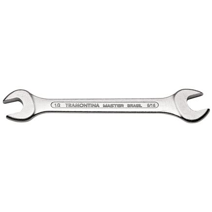 Chave Fixa 1/2x9/16 Tramontina MASTER com Corpo em Aço Especial Cromado