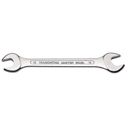Chave Fixa 18x19 mm Tramontina MASTER com Corpo em Aço Especial Cromado