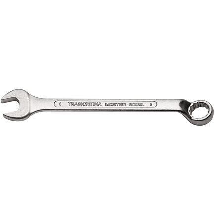 Chave Combinada 6 mm com Pescoço Tramontina MASTER com Corpo Forjado em Aço Especial Cromado