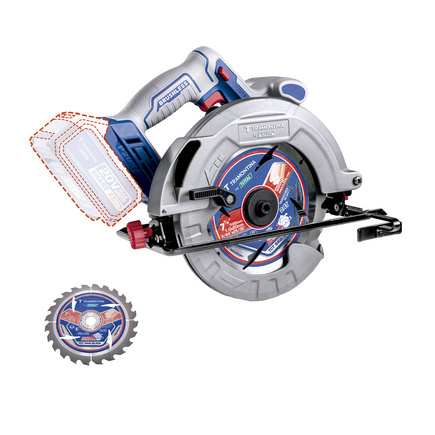 Serra Circular 20V 7-1/4 (185 mm) 0-4800 rpm Brushless Tramontina by Total - Sem Bateria e Carregador