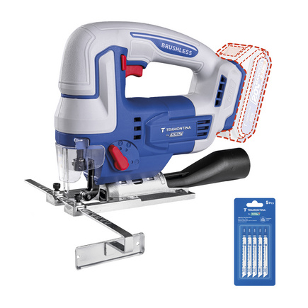 Serra Tico-Tico 20V 3000 rpm Brushless Tramontina by Total - Sem Bateria e Carregador
