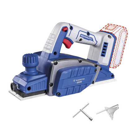 Plaina 20V 14000 rpm Brushless Tramontina by Total - Sem Bateria e Carregador