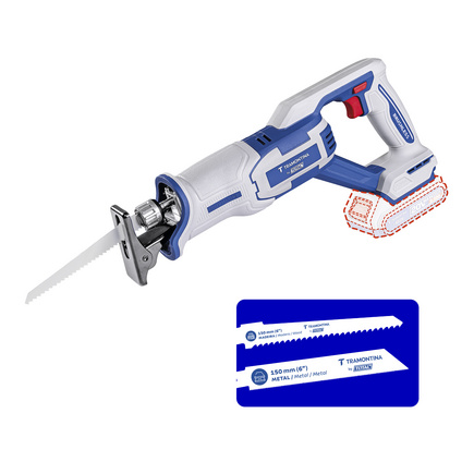 Serra Sabre 20V 2800 rpm Brushless Tramontina by Total - Sem Bateria e Carregador