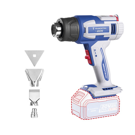 Soprador Térmico 20V 550 °C Tramontina by Total - Sem Bateria e Carregador
