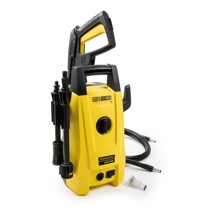Lavadora de Alta Pressão 1200 W Tramontina MASTER para Uso Doméstico com Mangueira Alta Pressão 3 m Jato Regulável 1500 psi 127 V