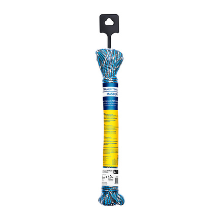 Corda Trançada PET meada 6 mm x 10 m Tramontina MASTER