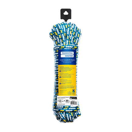 Corda Trançada PET Meada 12 mm x 20 m Tramontina MASTER