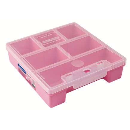 Organizador Plástico 7.1/2 Tramontina com Tampa Transparente e Divisórias