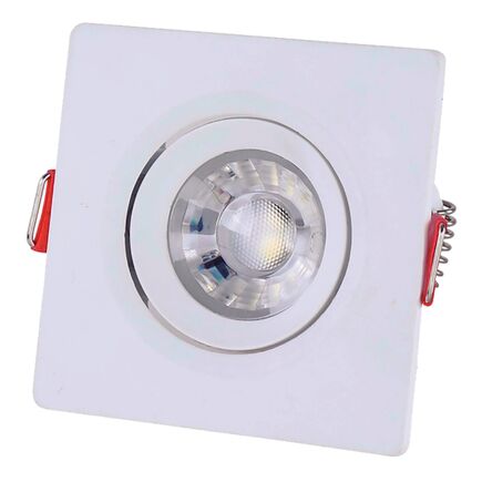 Spot LED Tramontina Quadrado 7 W 3000 K Luz Amarela
