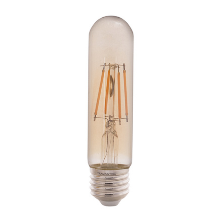 Lâmpada LED de Filamento Tramontina T30 4 W 2200 K Luz Amarela Âmbar