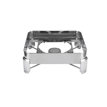 Suporte para Rechaud Tramontina Banho Maria GN 2/3 em Aço Inox com Fogareiro