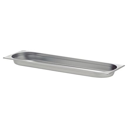 Cuba Tramontina GN 2/4 em Aço Inox sem Alças Profundidade 40 mm - Aço 304