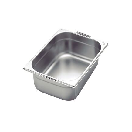 Cuba Tramontina GN 1/2 em Aço Inox com Alças Móveis Profundidade 180 mm - Aço 304