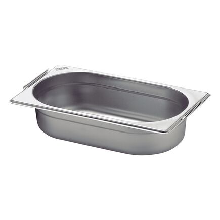 Cuba Tramontina GN 1/4 em Aço Inox com Alças Móveis Profundidade 65 mm - Aço 304