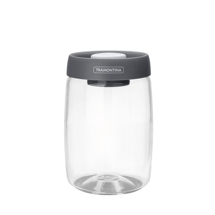 Pote Hermético de Vidro Tramontina Purezza com Tampa Plástica a Vácuo 1,2 L
