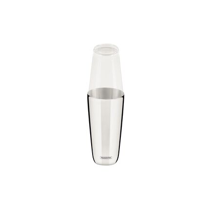 Coqueteleira Boston Tramontina em Aço Inox e Tampa em Vidro 700 ml