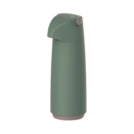 Garrafa Térmica Tramontina Exata em Plástico Verde com Ampola de Vidro 1,8 L