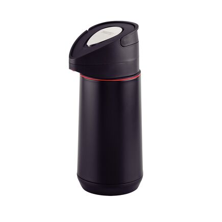 Garrafa Térmica Tramontina Exata em Aço Inox Preto 1,2 L