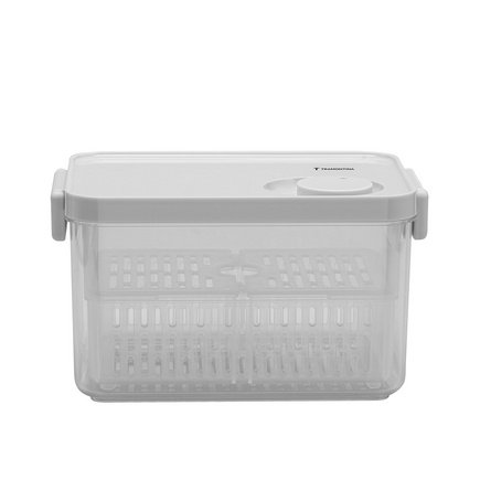 Pote Organizador de Geladeira Tramontina Organizzare com Controle de Umidade 2,8 L