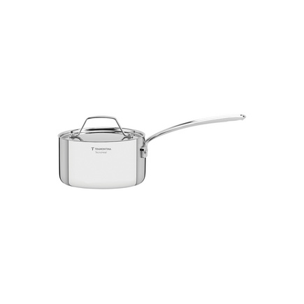 Panela Tramontina Luna em Aço Inox com Corpo Triplo 16 cm 1,7 L