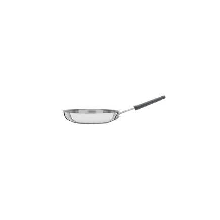 Frigideira Tramontina Professional em Aço Inox com Fundo Triplo e Cabo com Luva de Silicone Removível 20 cm