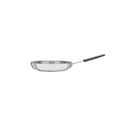 Frigideira Tramontina Professional em Aço Inox com Fundo Triplo e Cabo com Luva de Silicone Removível 26 cm