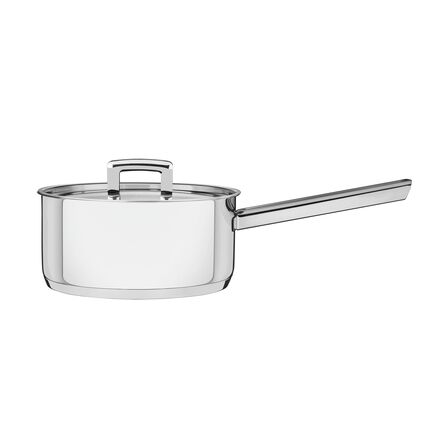 Panela Tramontina Brava em Aço Inox Fundo Triplo com Tampa Plana e Cabo 20 cm 2,9 L