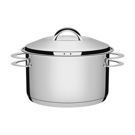 Caçarola Tramontina Solar Funda em Aço Inox Fundo Triplo com Tampa e Alças 28 cm 8,4 L