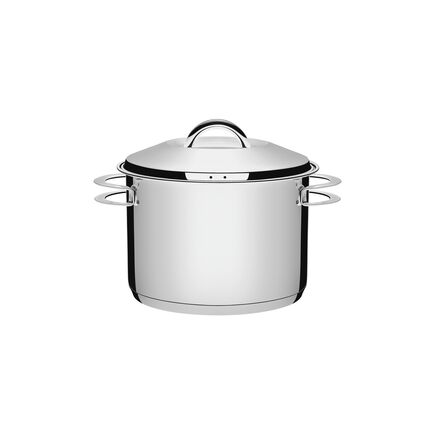 Caldeirão Tramontina Solar em Aço Inox Fundo Triplo com Tampa e Alças 20 cm 4,6 L